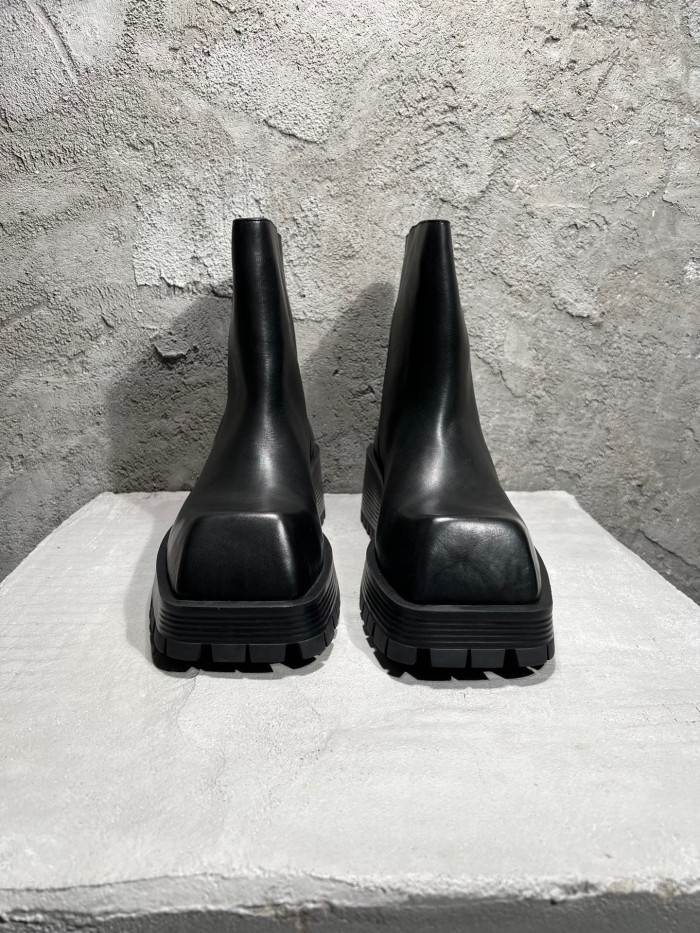 Balenciaga Square Toe Platform Boots Shoes #nigo53782