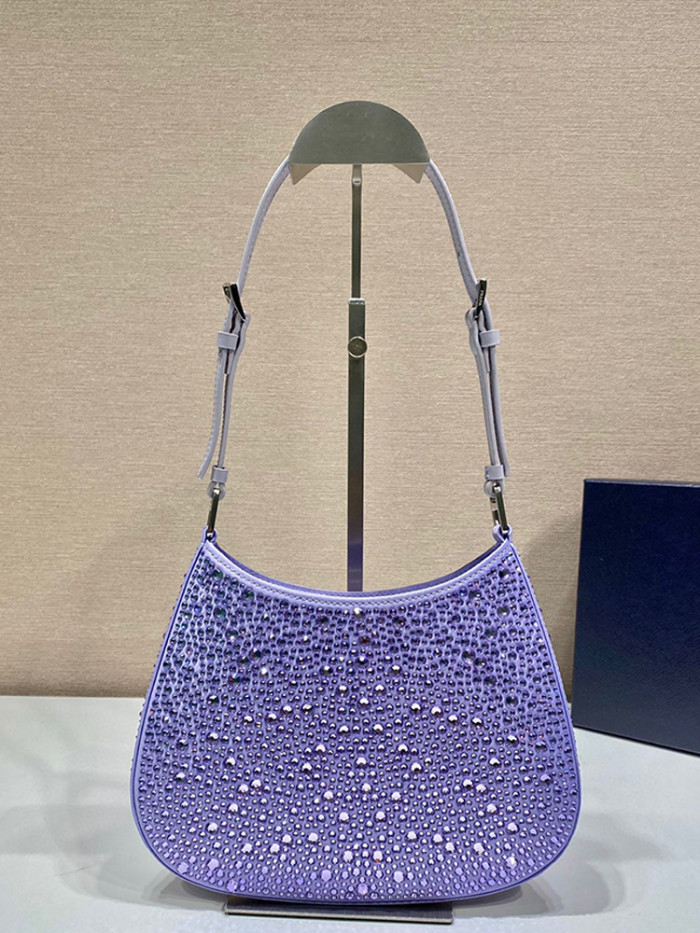 Prada Crystal Diamond Shiny Handbag Crossbody Bag Bags #nigo59151