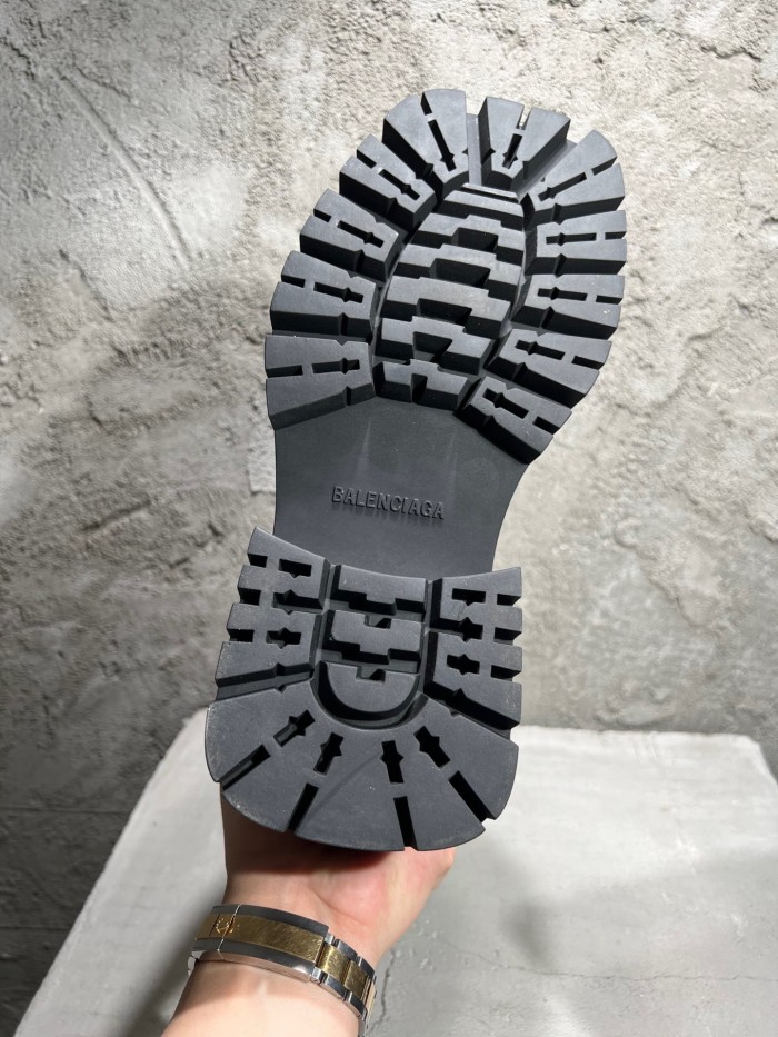 Balenciaga Square Toe Platform Boots Shoes #nigo53782