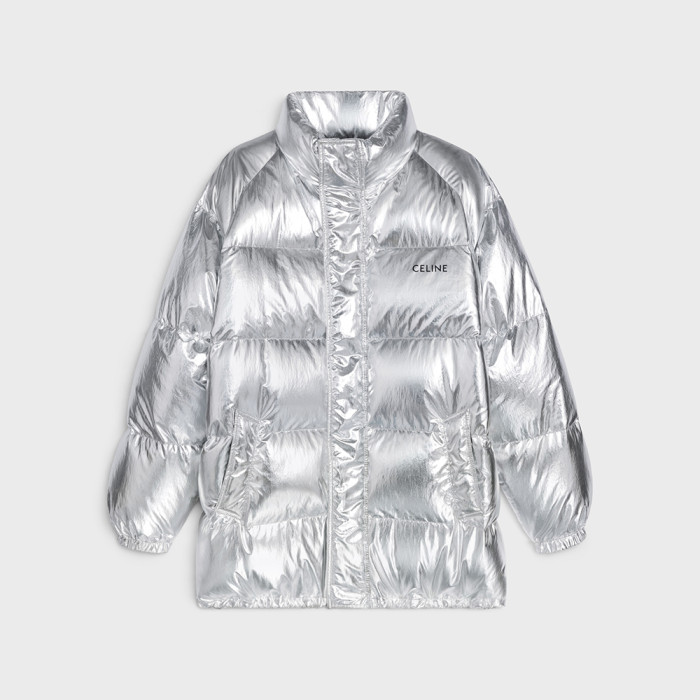 Celine Parka In Lightweight Nylon Black Coat Puffer Down Jacket #nigo6976