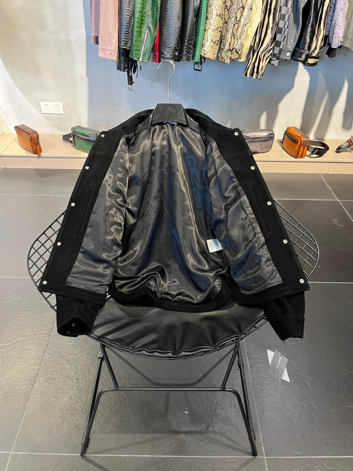 Dior Sheepskin Leather Jacket #nigo7725