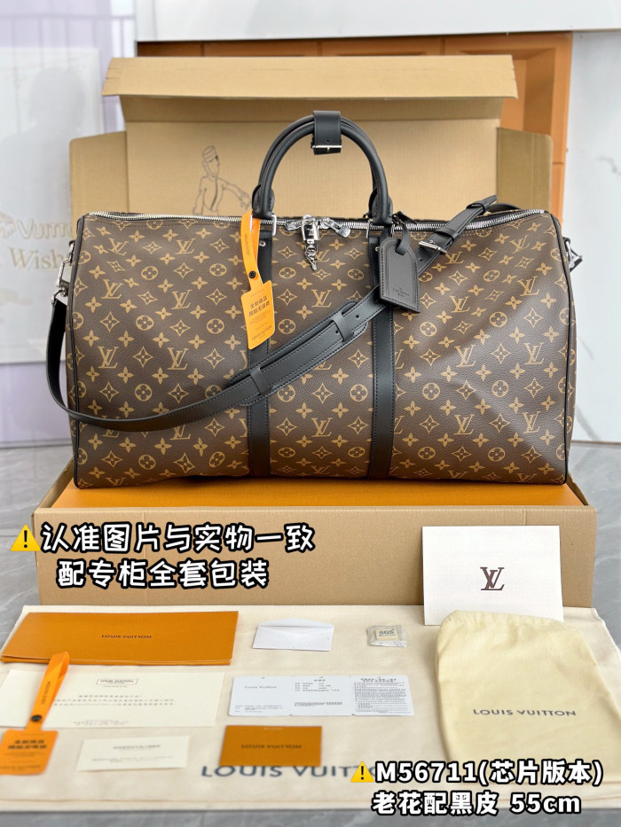 Louis Vuitton Kippel Bandulier 45 Leather Portable Travel Bag Bags #nigo5914