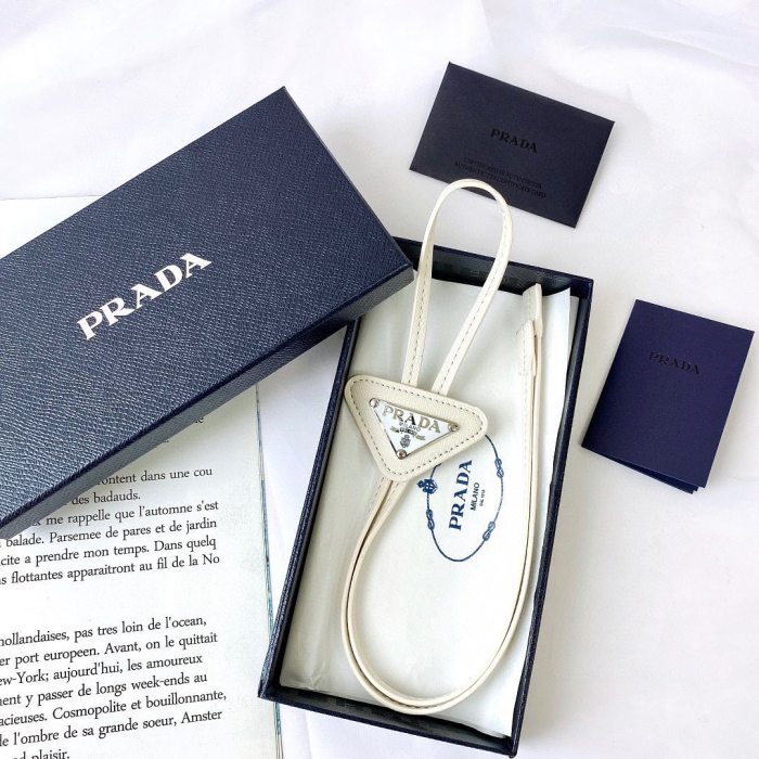 Prada Logo Embellished Bolo Tie #nigo55658