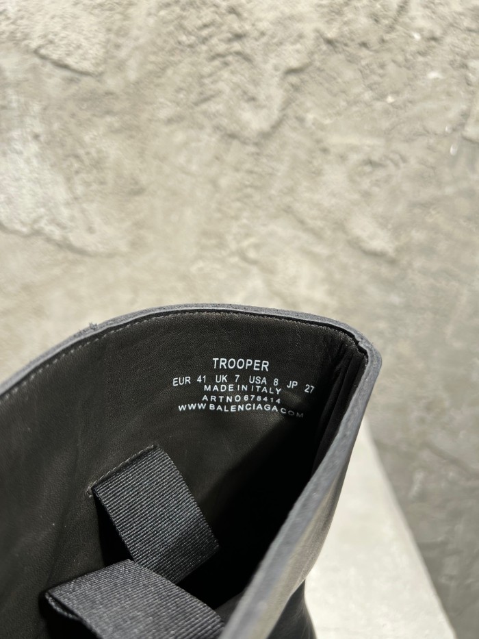Balenciaga Square Toe Platform Boots Shoes #nigo53782