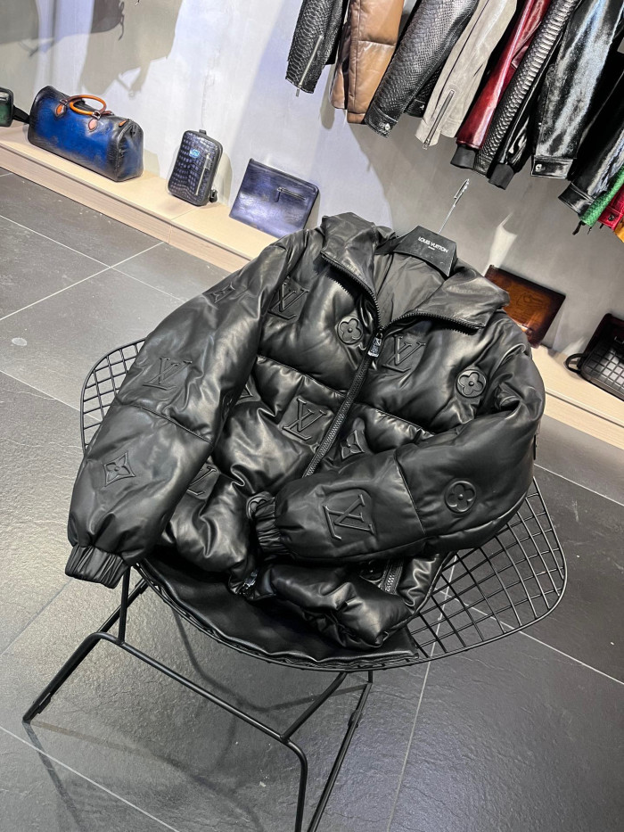 Louis Vuitton Hooded Down Jacket Coat #nigo652
