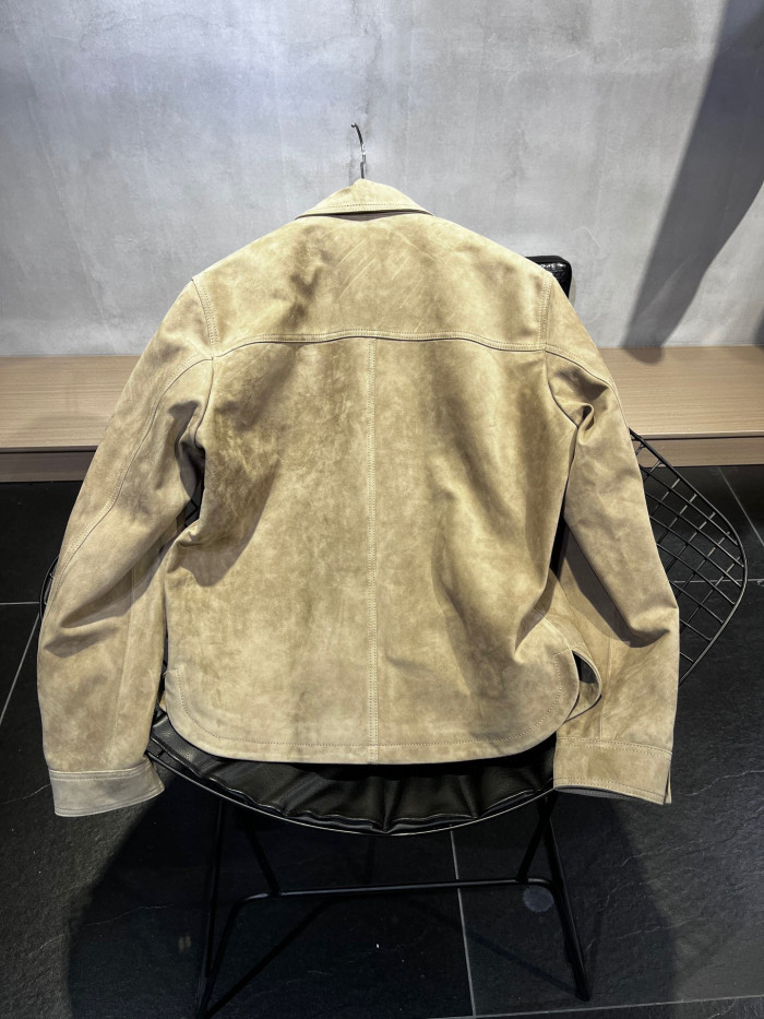 Dior Sheepskin Leather Jacket #nigo7725