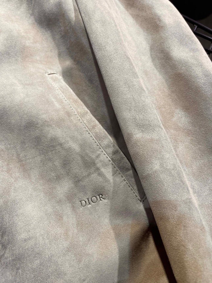 Dior Sheepskin Leather Jacket #nigo7725