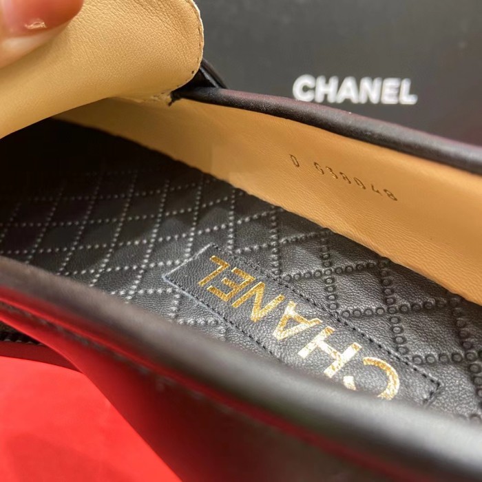 Chanel Leather Loafers Shoes #nigo53648
