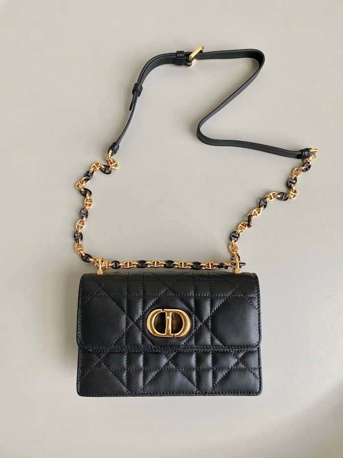 Dior MISS CARO Leather Chain Bag #nigo21719