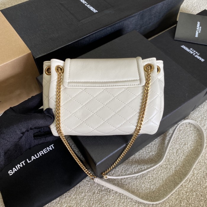 SAINT LAURENT Chain Crossbody Bag In Quilted Lambskin Leather Bag Bags #nigo53545