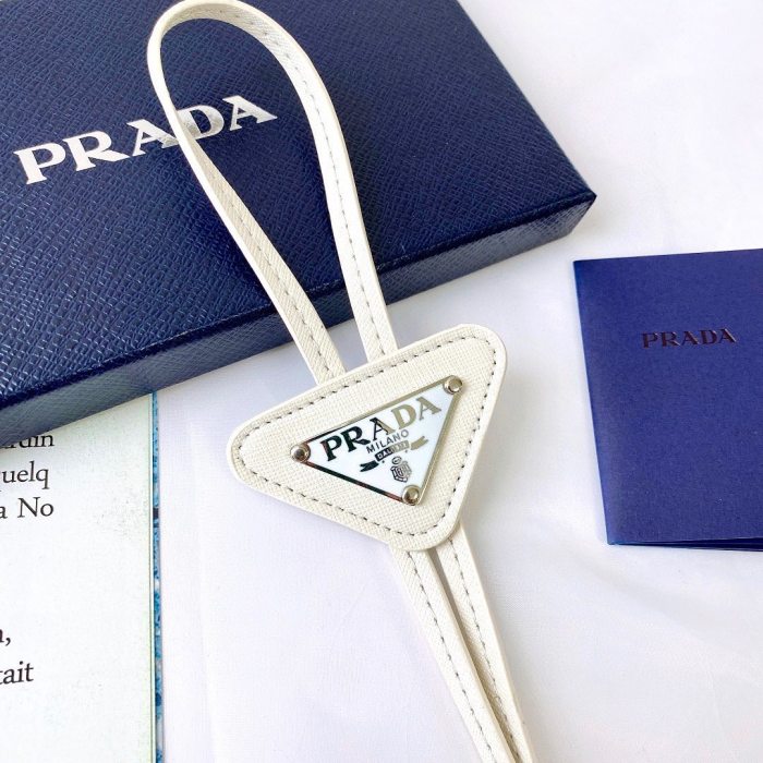 Prada Logo Embellished Bolo Tie #nigo55658