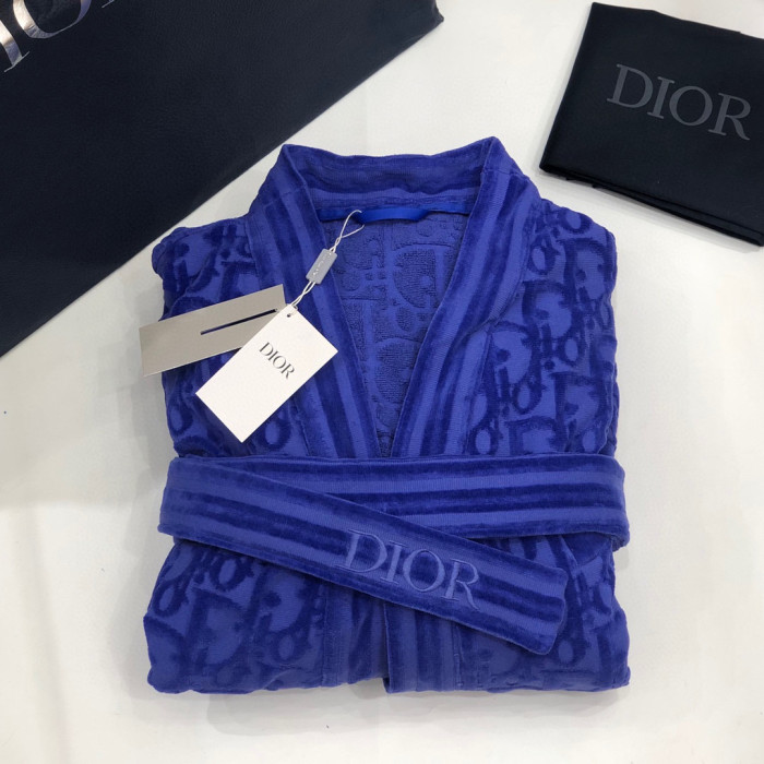 Dior Wool Jacket Bathrobe Coat Home Pajamas #nigo9981