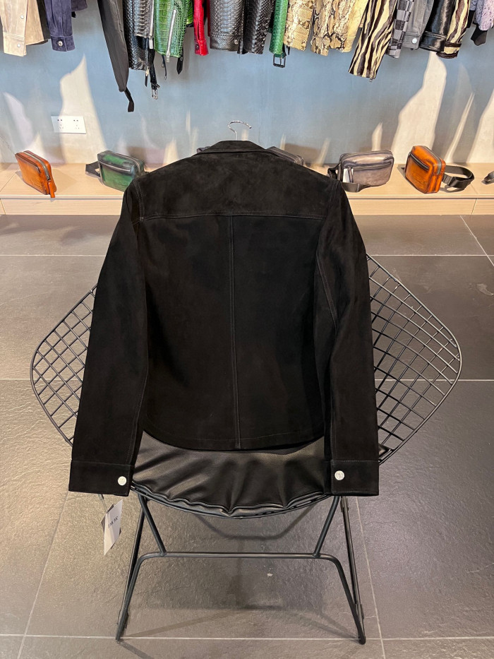 Dior Sheepskin Leather Jacket #nigo7725