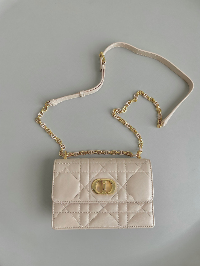 Dior MISS CARO Leather Chain Bag #nigo21719
