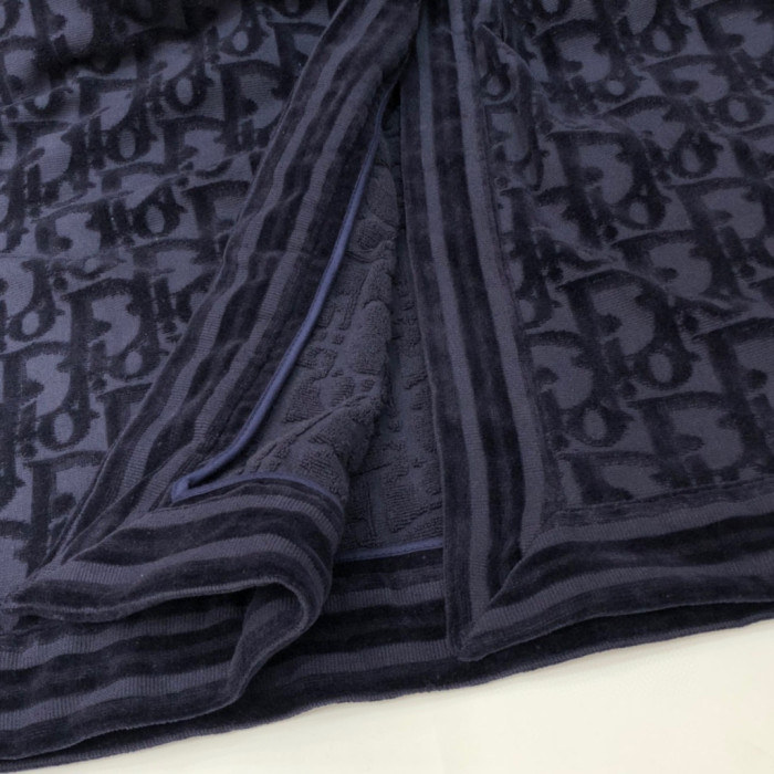 Dior Wool Jacket Bathrobe Coat Home Pajamas #nigo9981