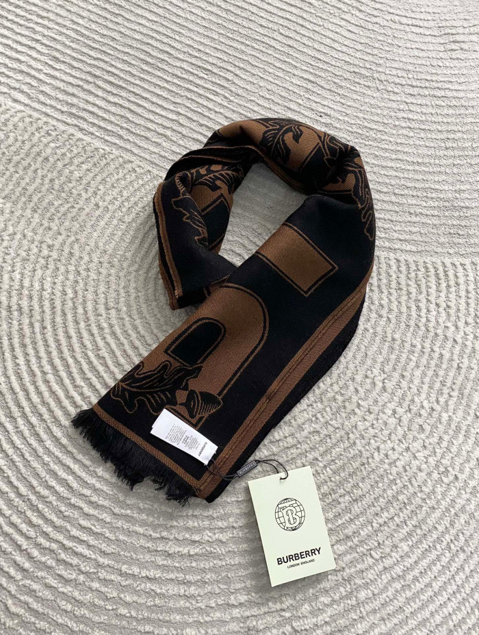 Burberry Wool Jacquard Scarf #nigo6276