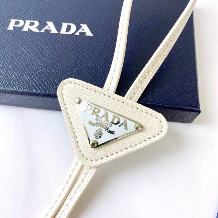 Prada Logo Embellished Bolo Tie #nigo55658