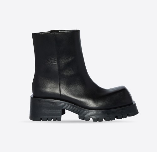 Balenciaga Square Toe Platform Boots Shoes #nigo53782