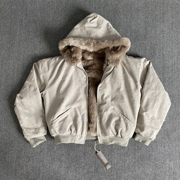 Fear of God Zipper Wool Jacket Coat #nigo3779