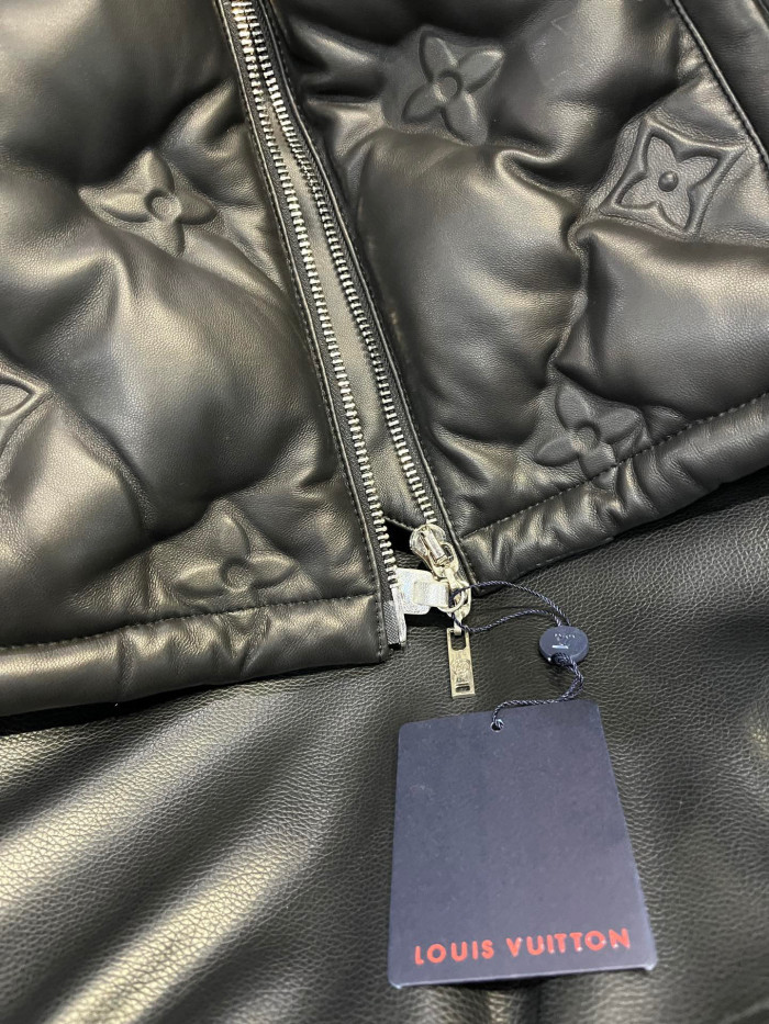 Louis Vuitton Hooded Down Jacket Coat #nigo652