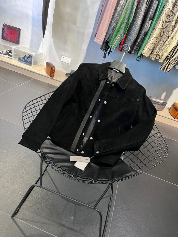 Dior Sheepskin Leather Jacket #nigo7725