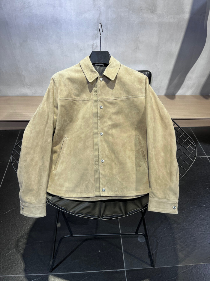 Dior Sheepskin Leather Jacket #nigo7725