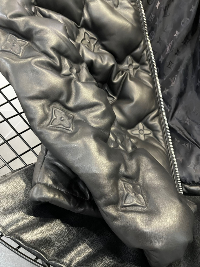 Louis Vuitton Hooded Down Jacket Coat #nigo652