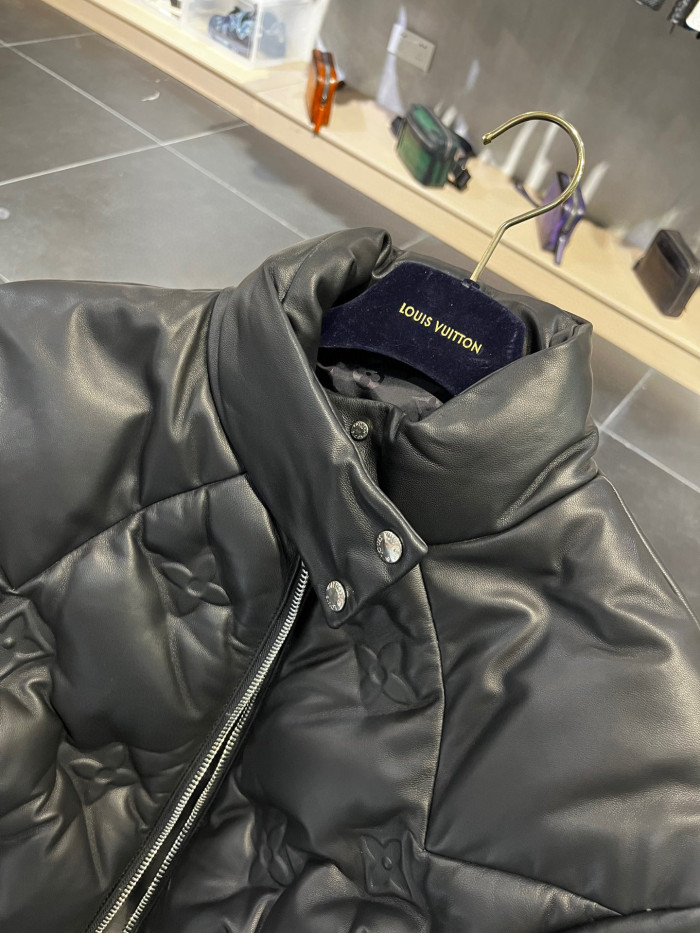 Louis Vuitton Hooded Down Jacket Coat #nigo652