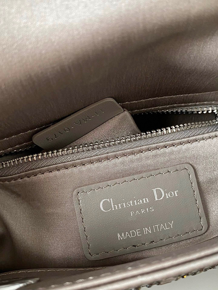Dior Lady-D-Joy Bag NIGO Leather Carrying Chain Bag #nigo21446