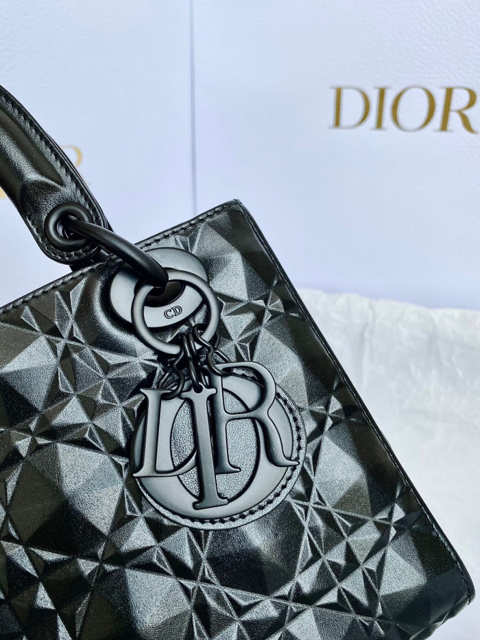 Dior Lady-D-Joy Bag NIGO Leather Carrying Chain Bag #nigo21446