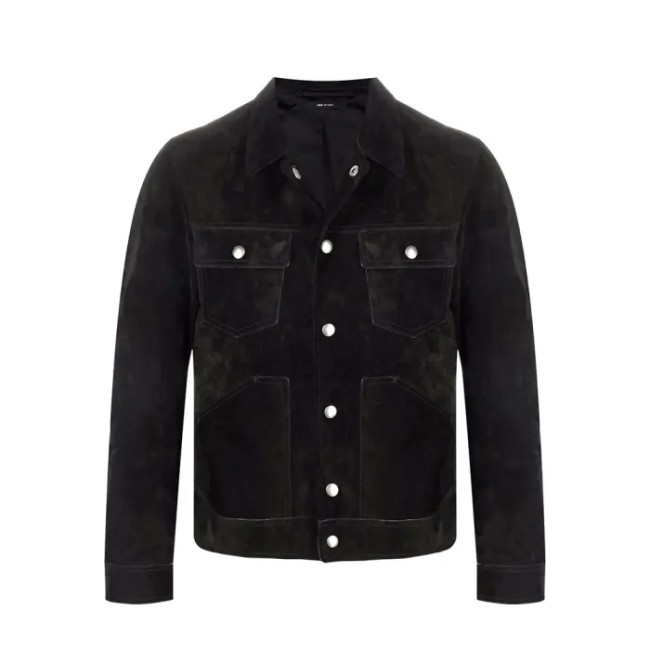TomFord Cashmere Suede Western Jacket Coat #nigo7885