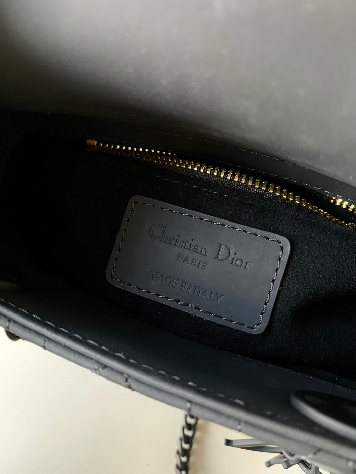 Dior Lady-D-Joy Bag NIGO Leather Carrying Chain Bag #nigo21446