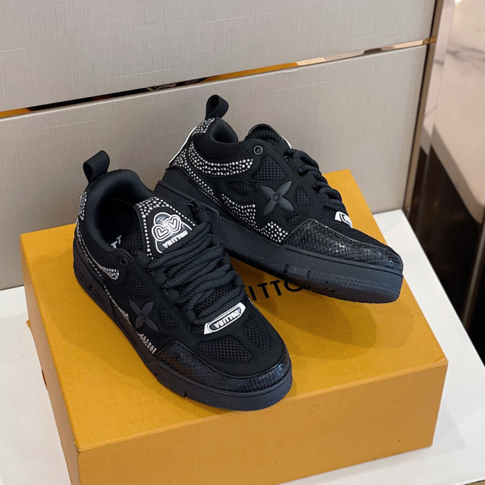 Louis Vuitton Sports Bread Pring Soled Sneaker Shoes #nigo7583