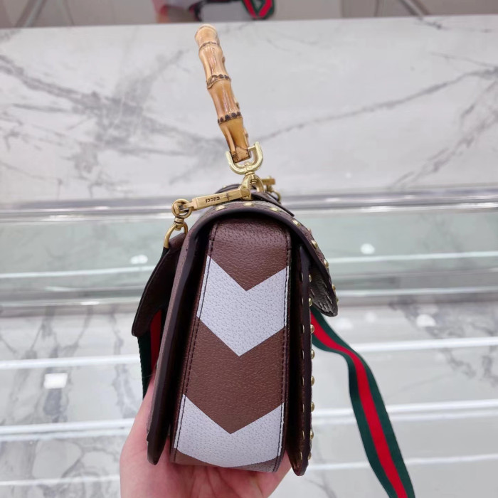 Gucci Bamboo Handle Locking Shoulder Crossbody Tote Bag Bags #nigo54146