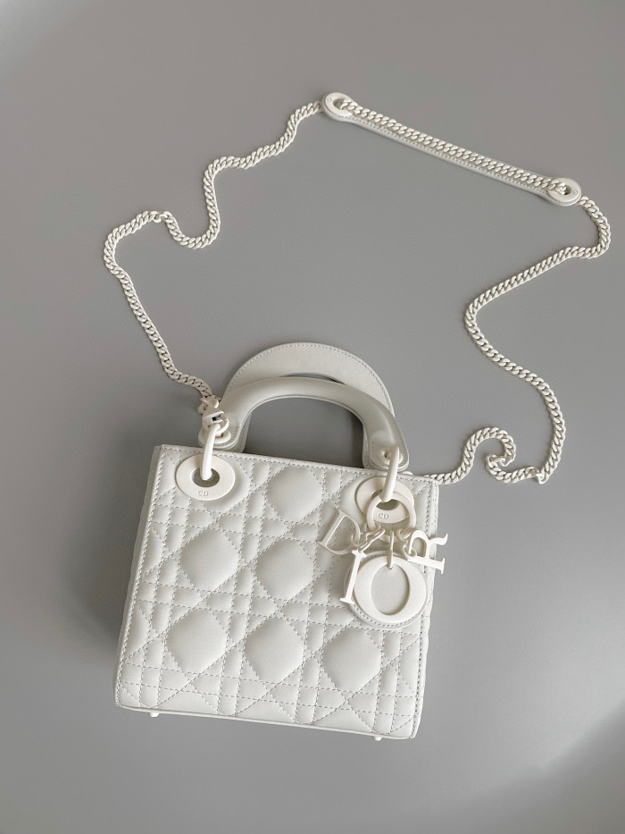 Dior Lady-D-Joy Bag NIGO Leather Carrying Chain Bag #nigo21446