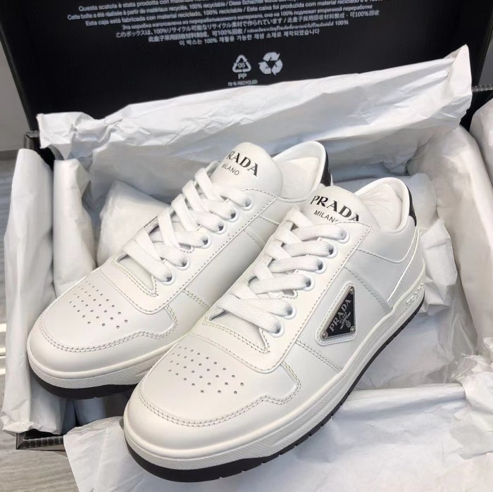 Prada Leather Casual Sneakers Flat Sneakers Shoes #nigo54992