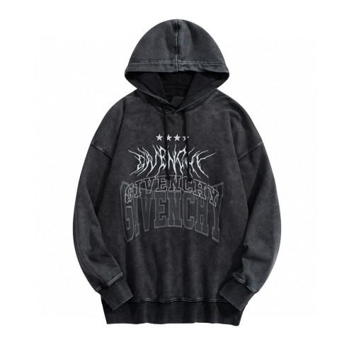 Givenchy Cotton Letter Logo Hooded Sweatshirt #nigo3445