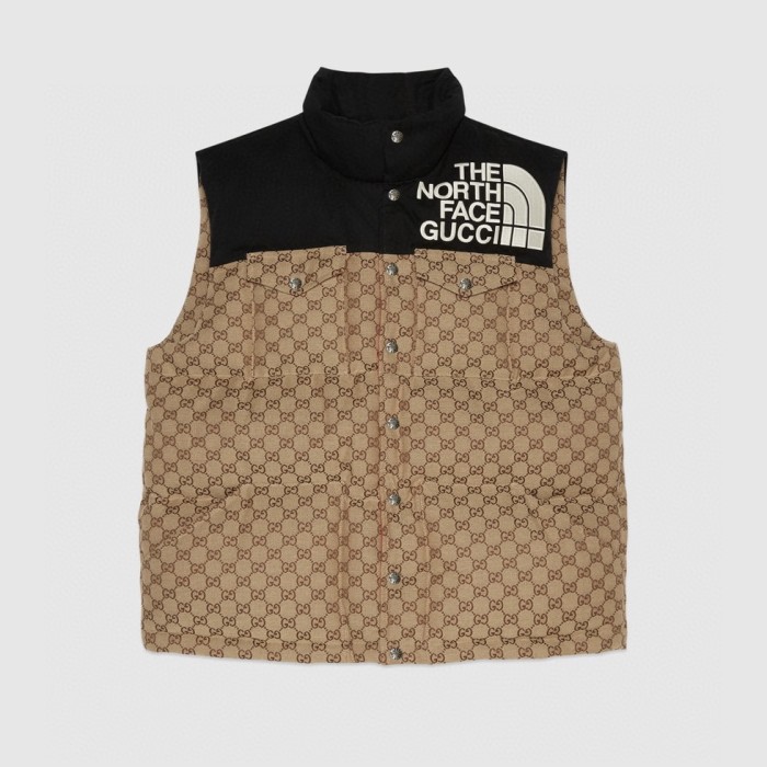 Gucci The North Face Down Jacket Padded Vest Jacket Coat #nigo6395