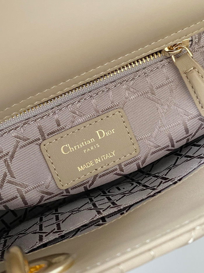 Dior Lady-D-Joy Bag NIGO Leather Carrying Chain Bag #nigo21446