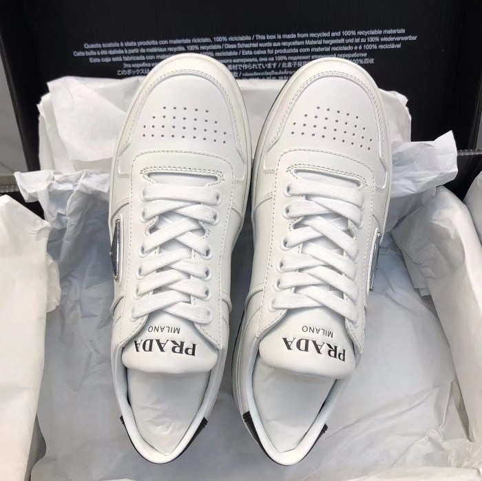 Prada Leather Casual Sneakers Flat Sneakers Shoes #nigo54992