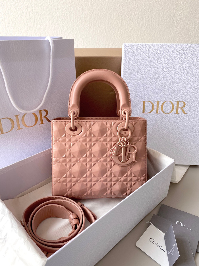 Dior Lady-D-Joy Bag NIGO Leather Carrying Chain Bag #nigo21446