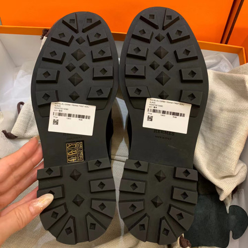 Hermes Women's Casual Calfskin Leather Shoes #nigo51761