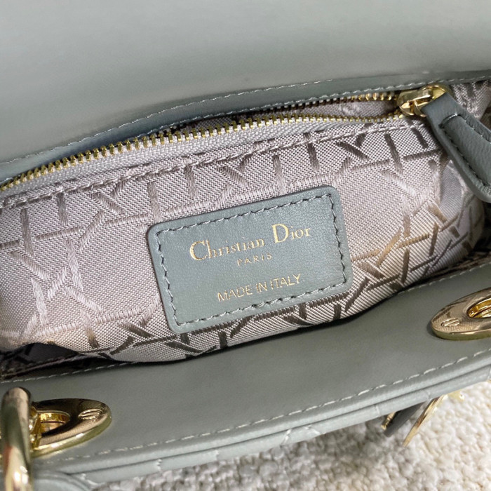 Dior Lady-D-Joy Bag NIGO Leather Carrying Chain Bag #nigo21446