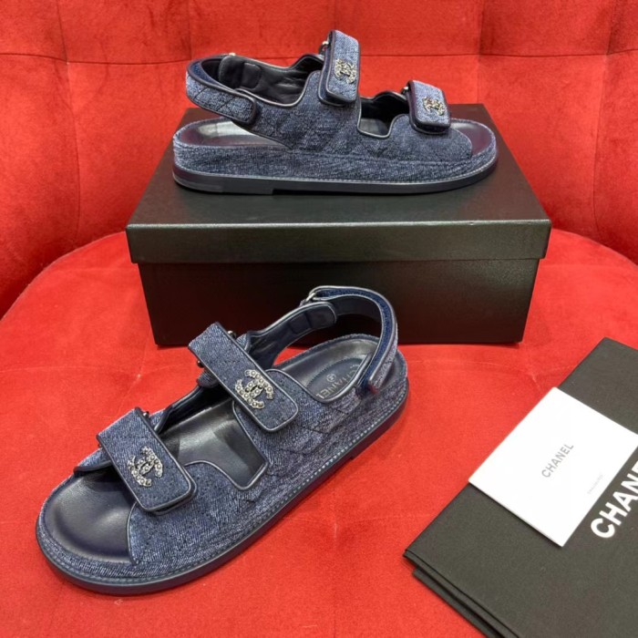 Chanel NIGO Summer Women Sandals Flat Beach Shoes #nigo55112
