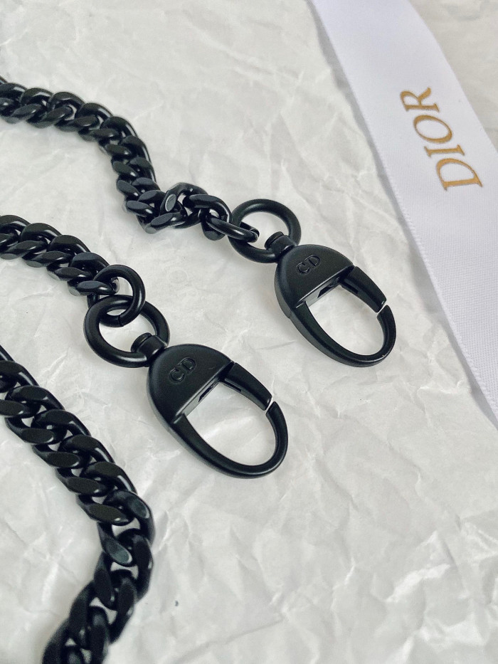Dior Lady-D-Joy Bag NIGO Leather Carrying Chain Bag #nigo21446