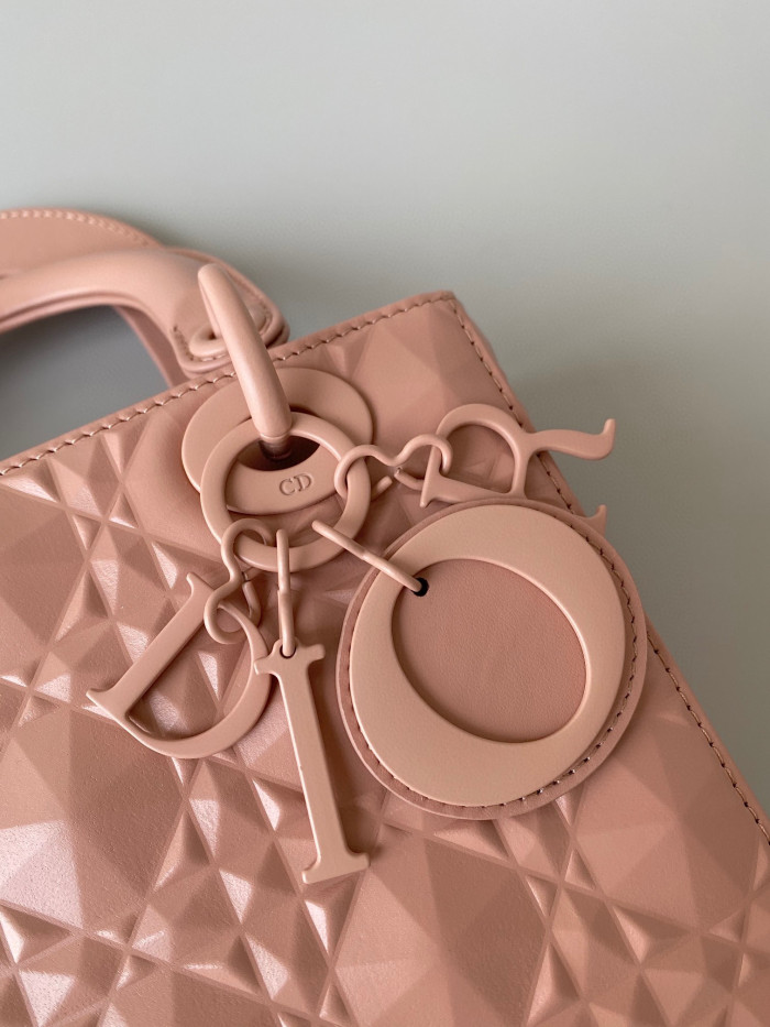 Dior Lady-D-Joy Bag NIGO Leather Carrying Chain Bag #nigo21446