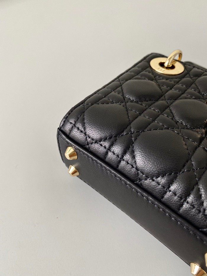 Dior Lady-D-Joy Bag NIGO Leather Carrying Chain Bag #nigo21446