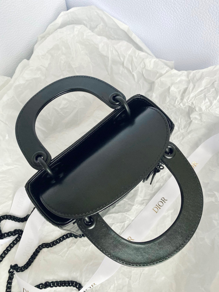 Dior Lady-D-Joy Bag NIGO Leather Carrying Chain Bag #nigo21446
