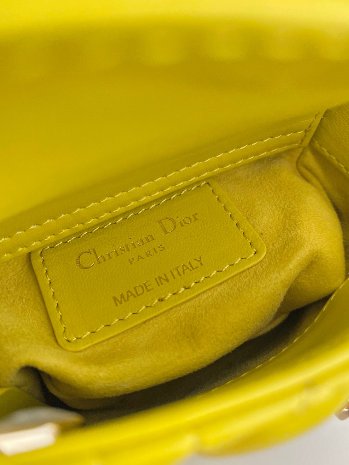 Dior Lady-D-Joy Bag NIGO Leather Carrying Chain Bag #nigo21446