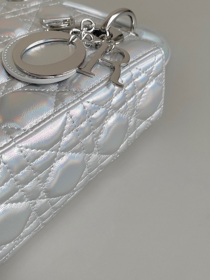 Dior Lady-D-Joy Bag NIGO Leather Carrying Chain Bag #nigo21446